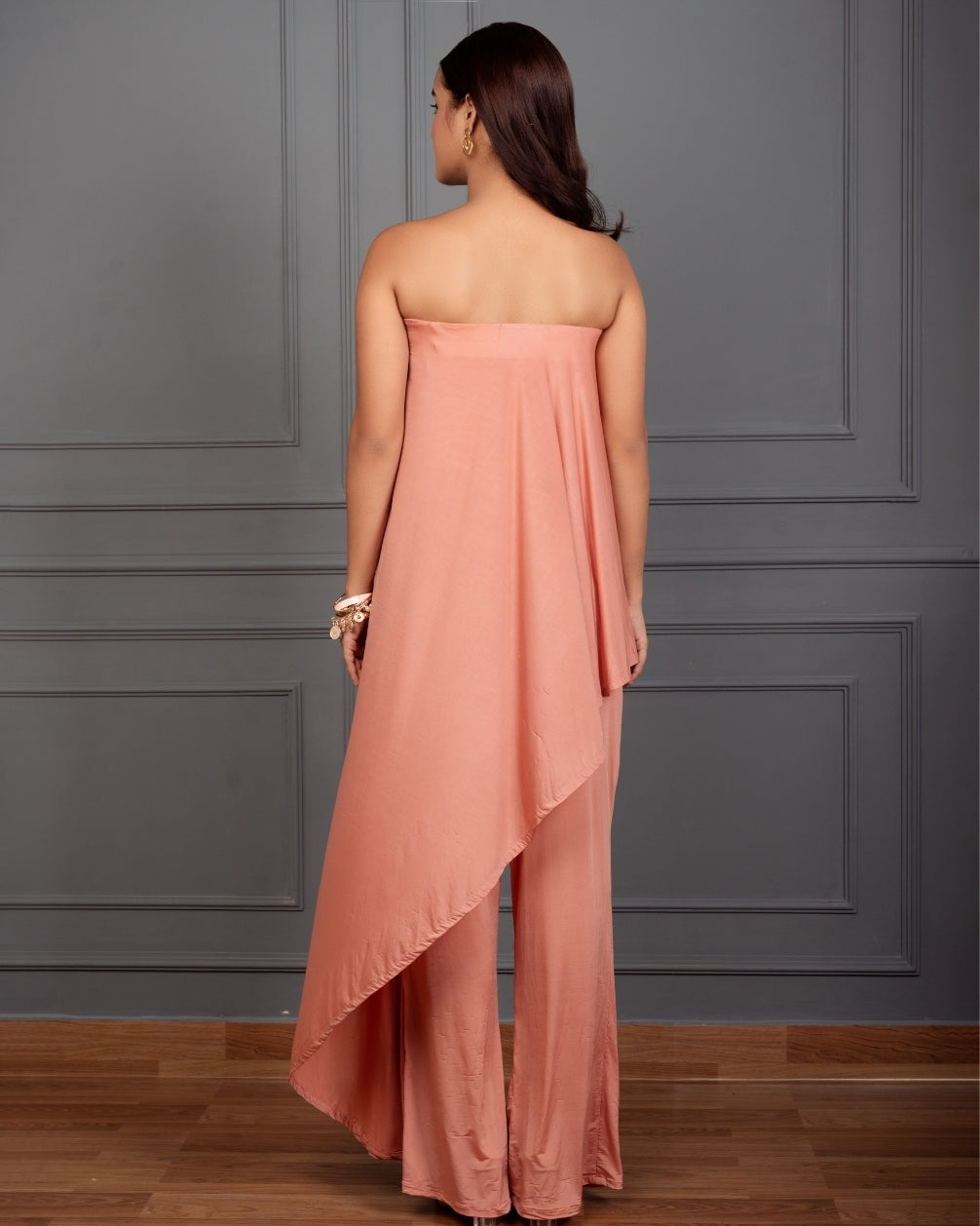 ALONDRA TUBE DRAPE JUMPSUIT