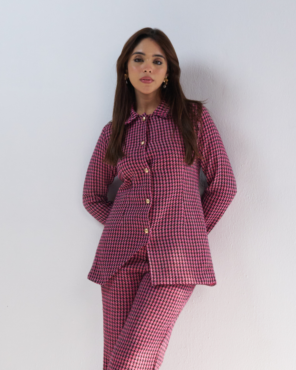 Olivia Houndstooth Jacket