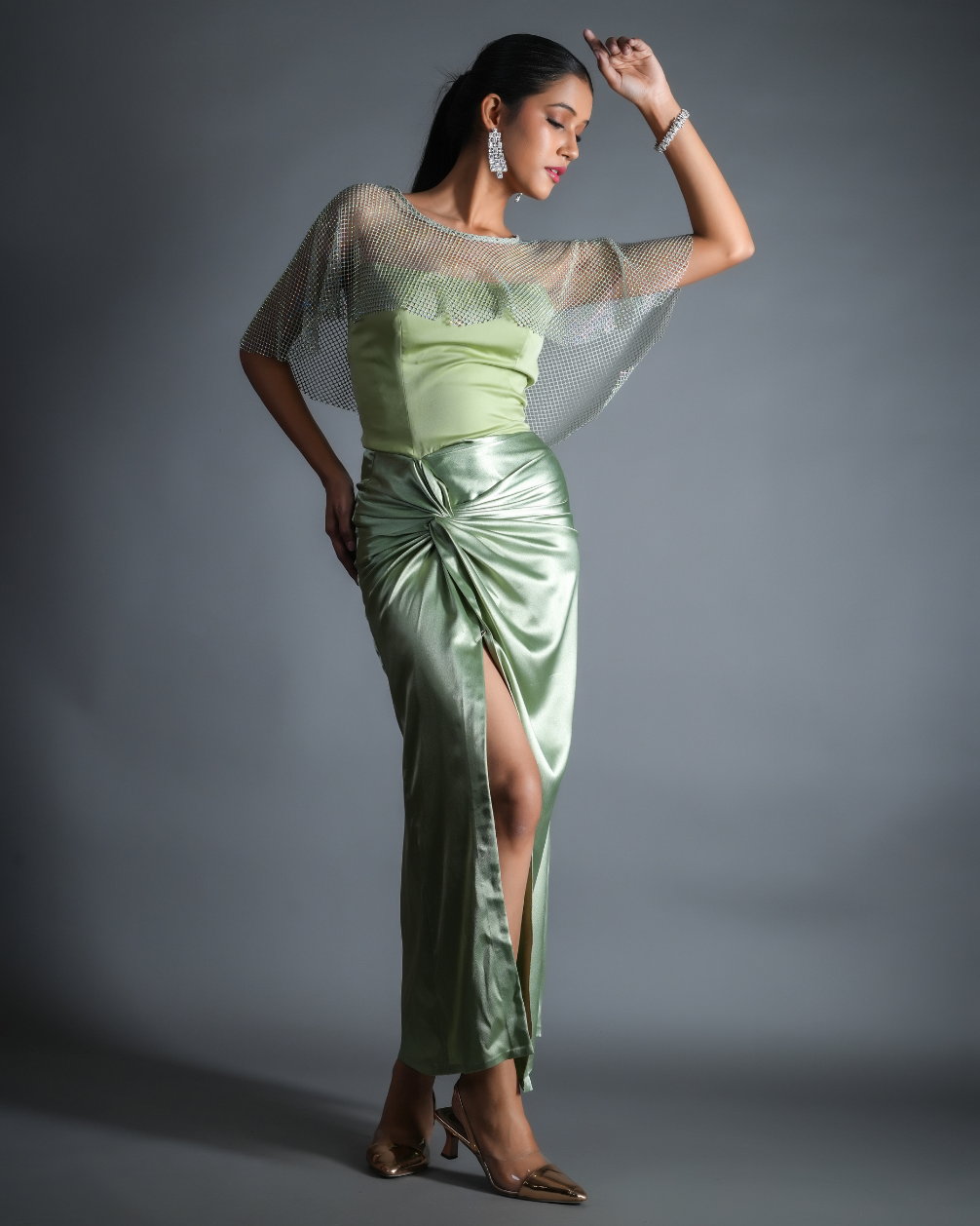 Livia Rhinestone Dress