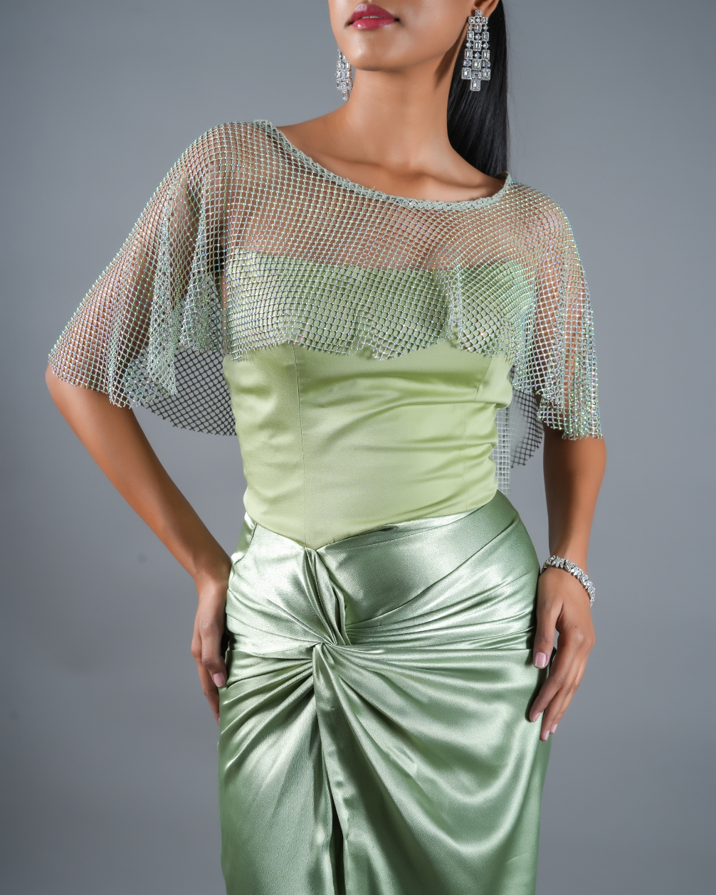 Livia Rhinestone Dress
