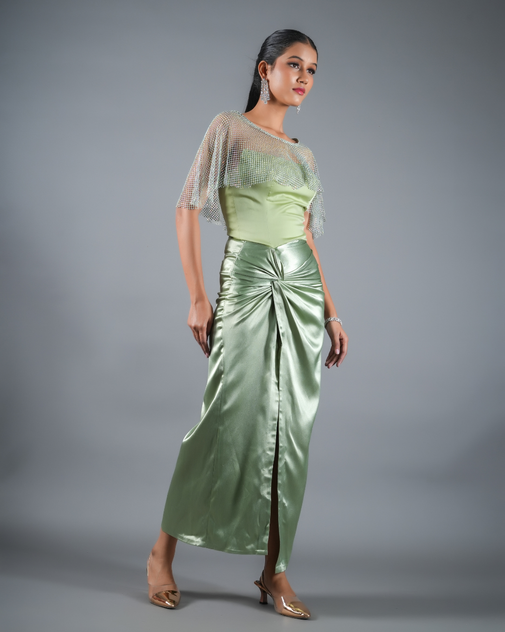Livia Rhinestone Dress