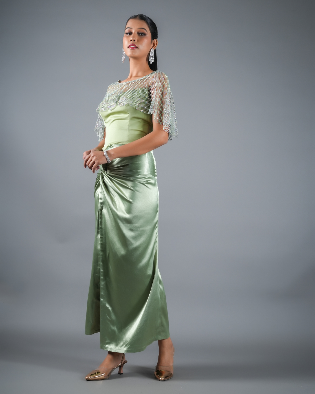 Livia Rhinestone Dress