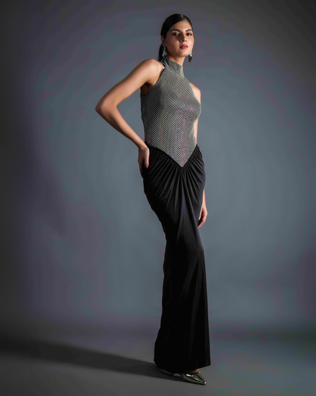 Vittoria Rhinestone Dress