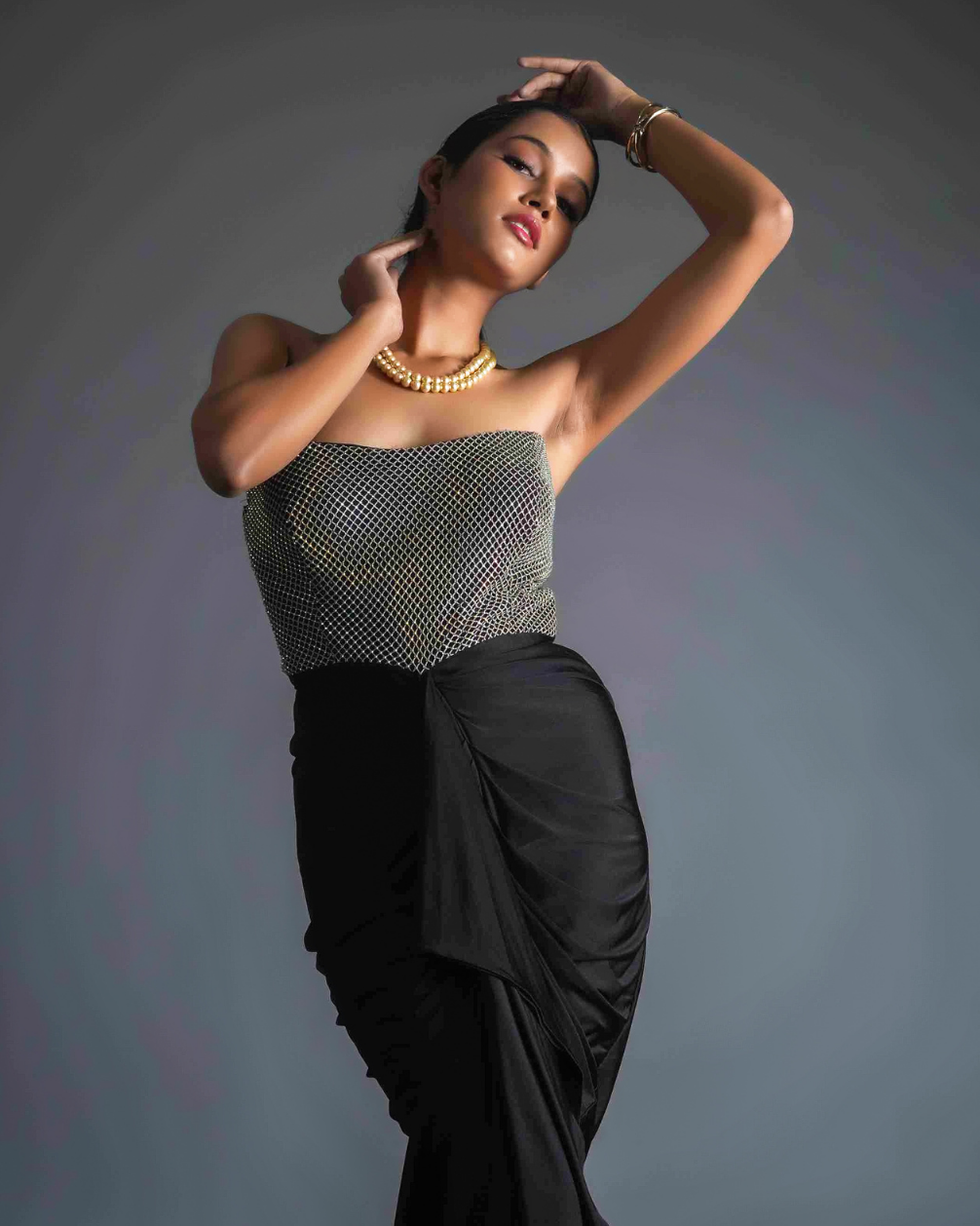 Chiara Tube Rhinestone Dress