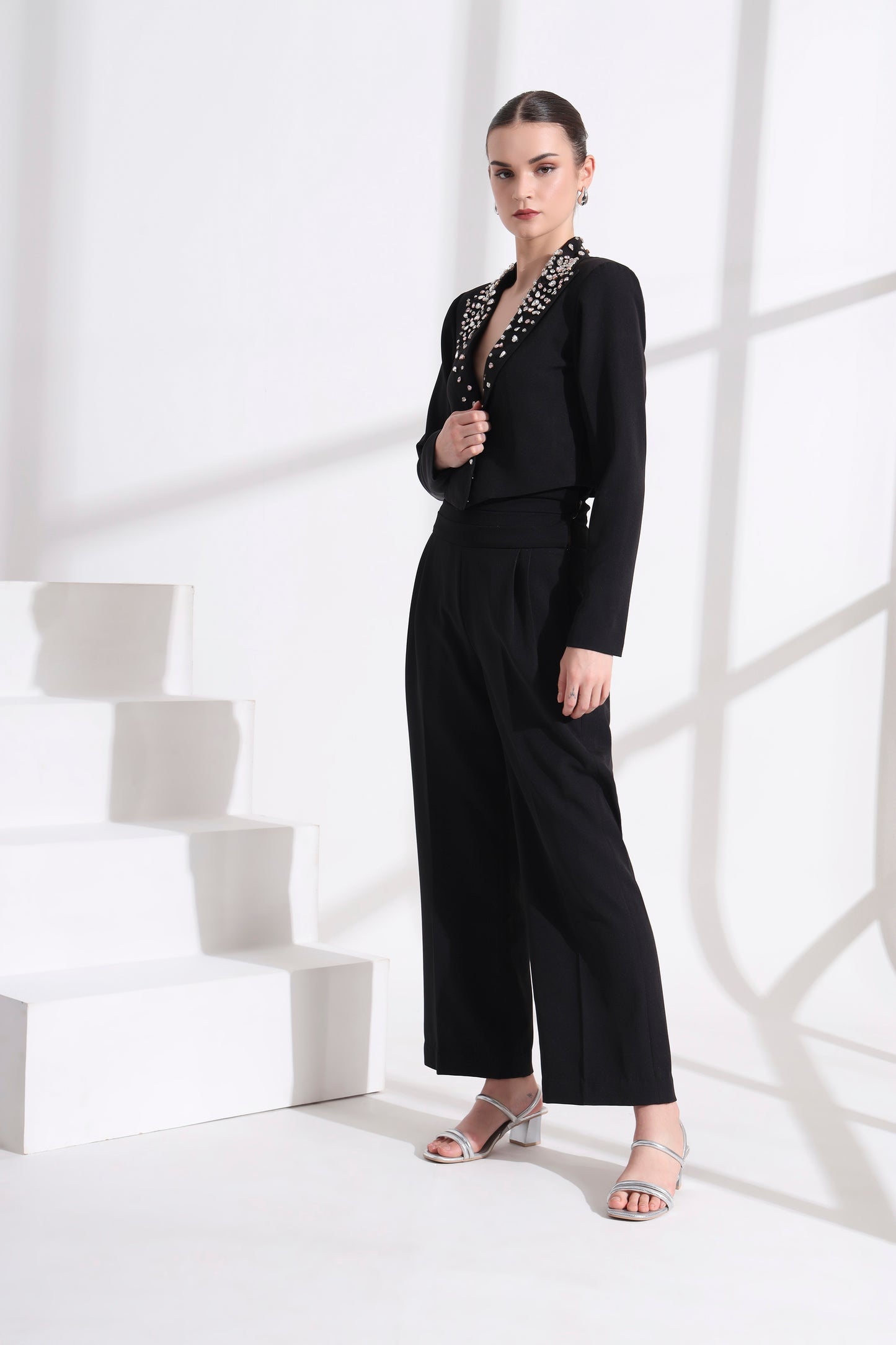 Paloma Crop Jacket Co-ord set