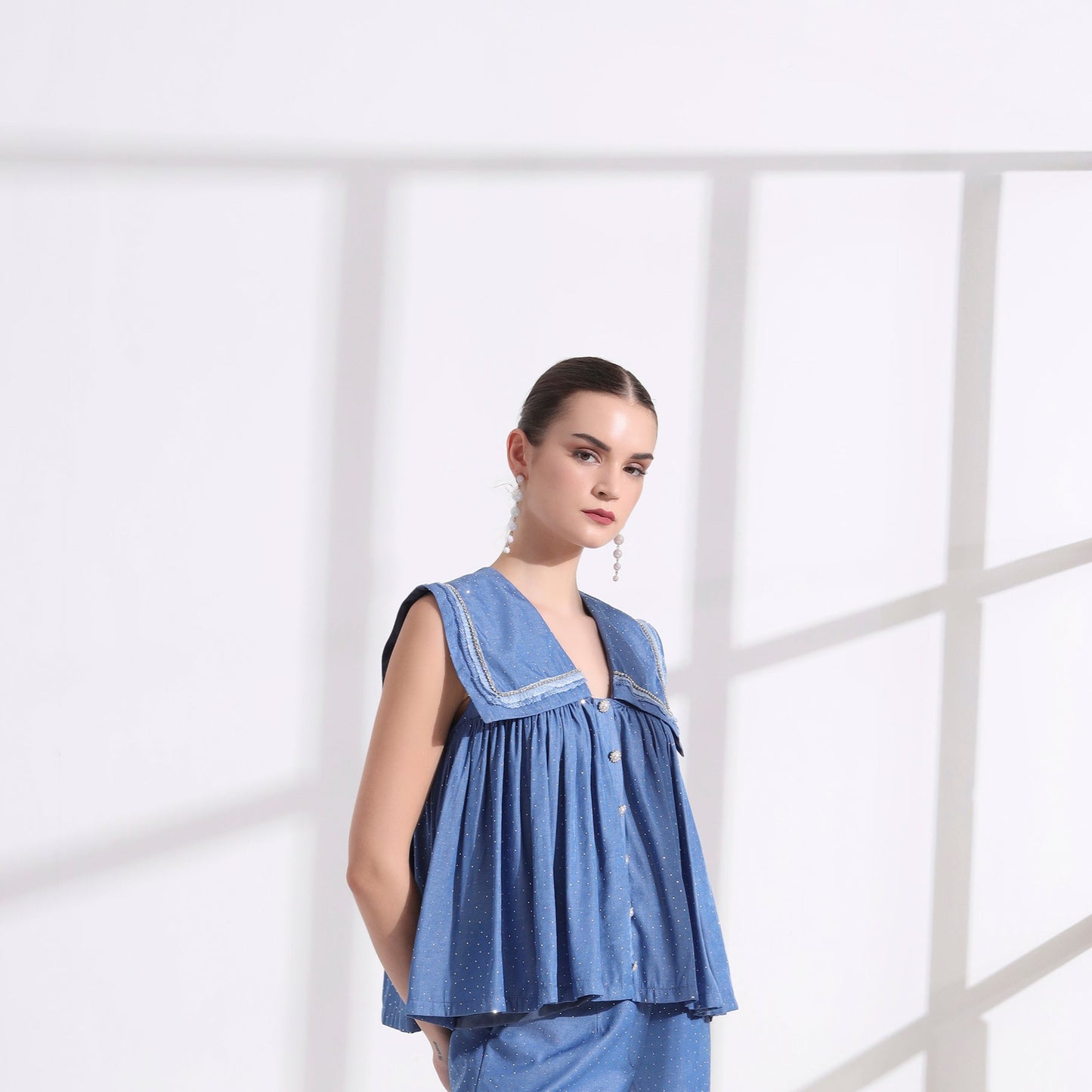 Elenor Sailor Collar Co-ord Set