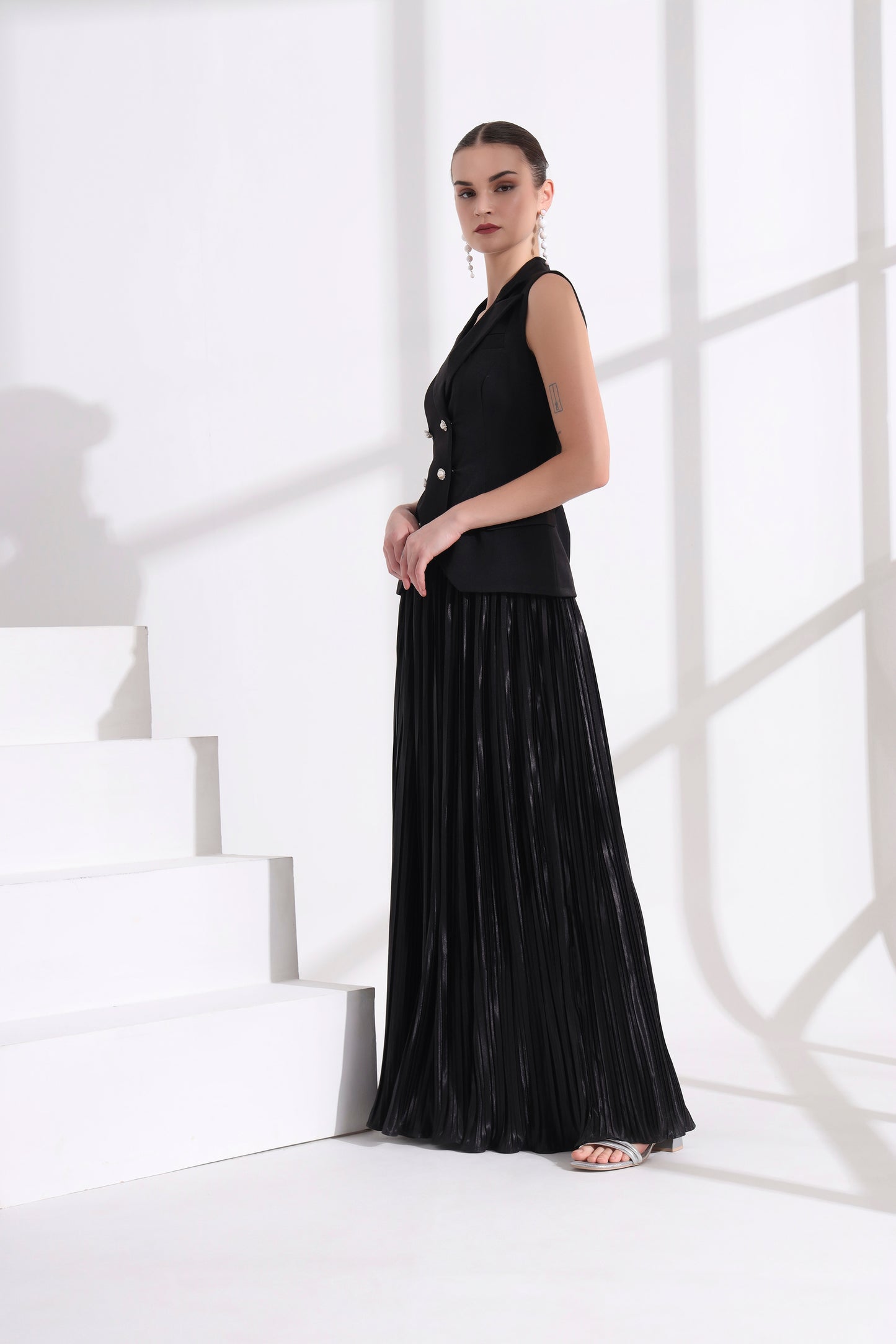 Marisol Waist Coat Co-ord Set