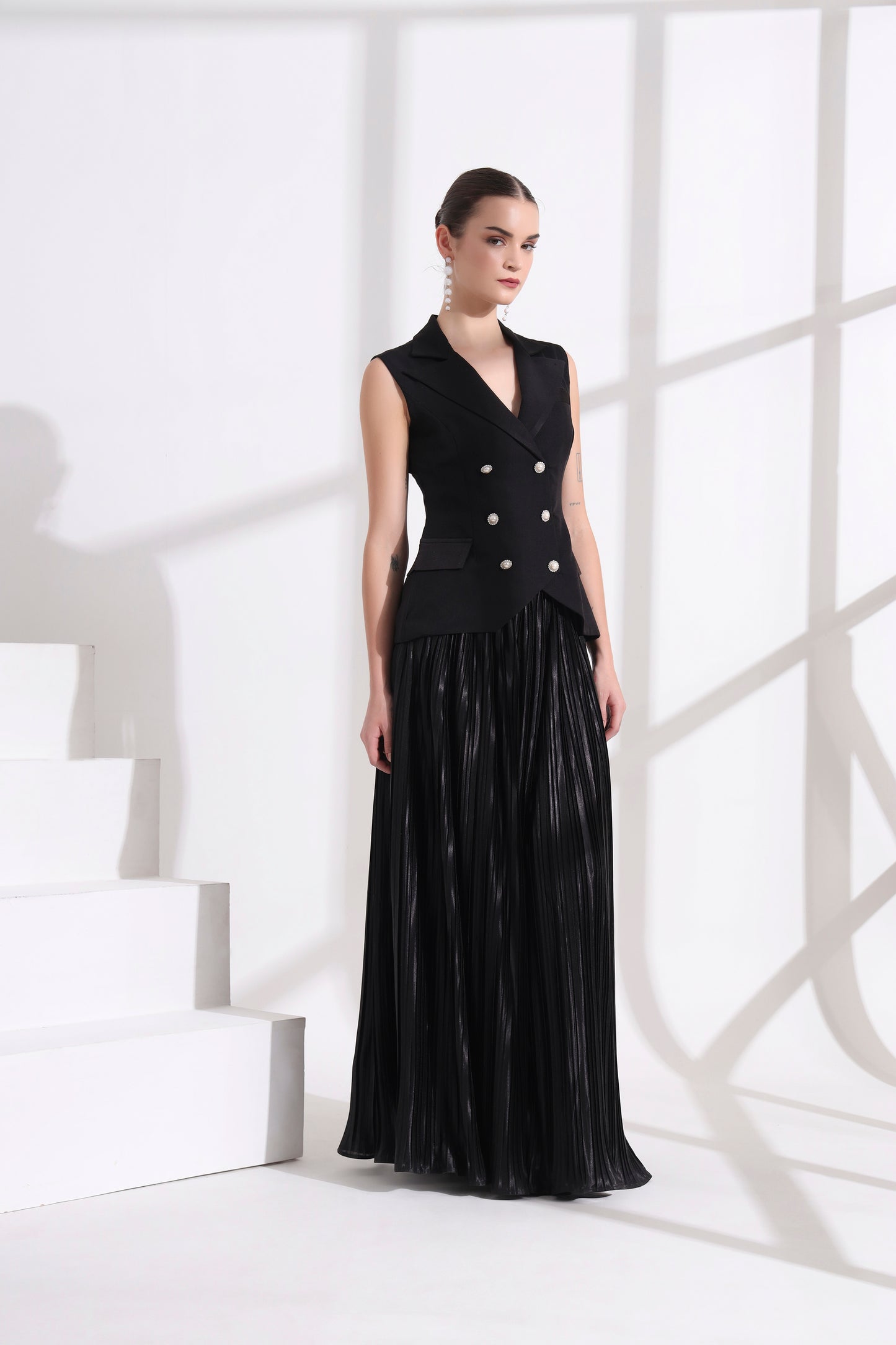 Marisol Waist Coat Co-ord Set