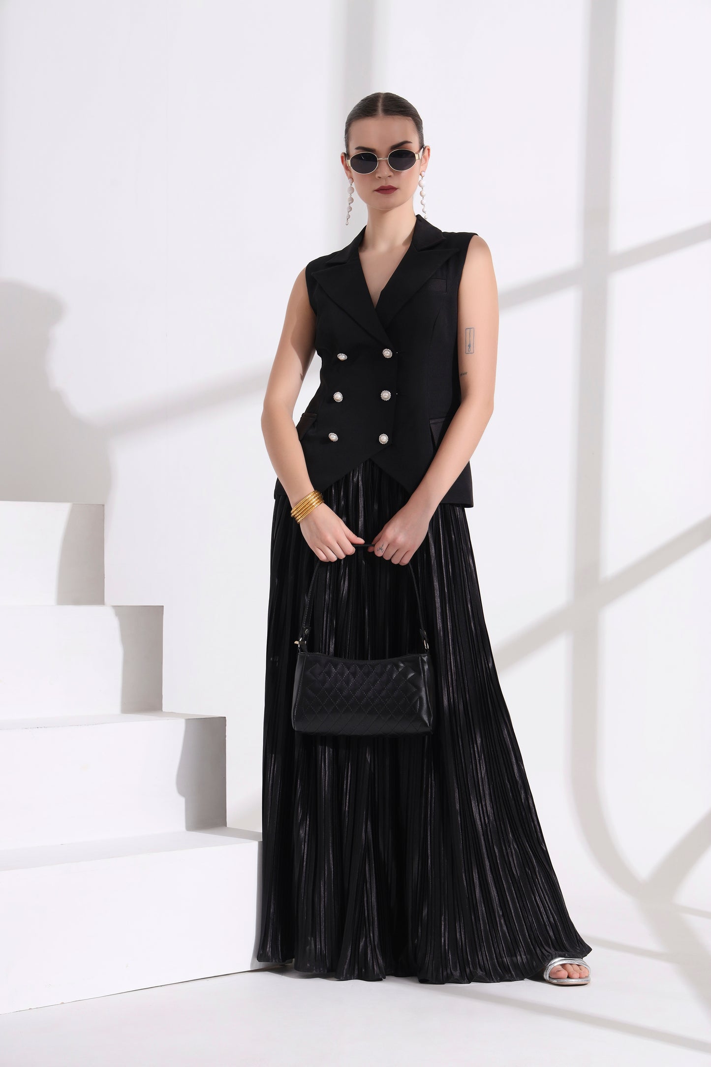 Marisol Waist Coat Co-ord Set