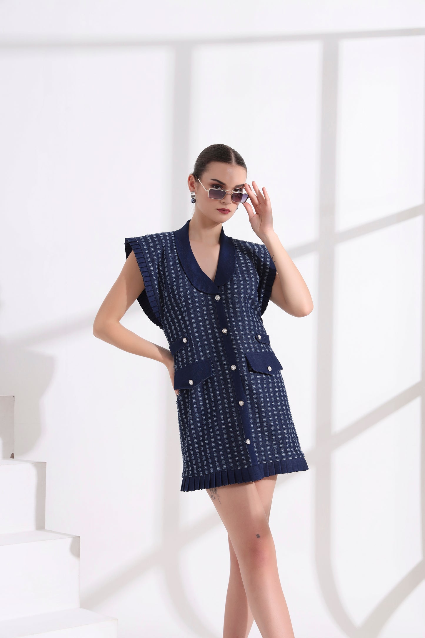 Serafina Character Denim Dress