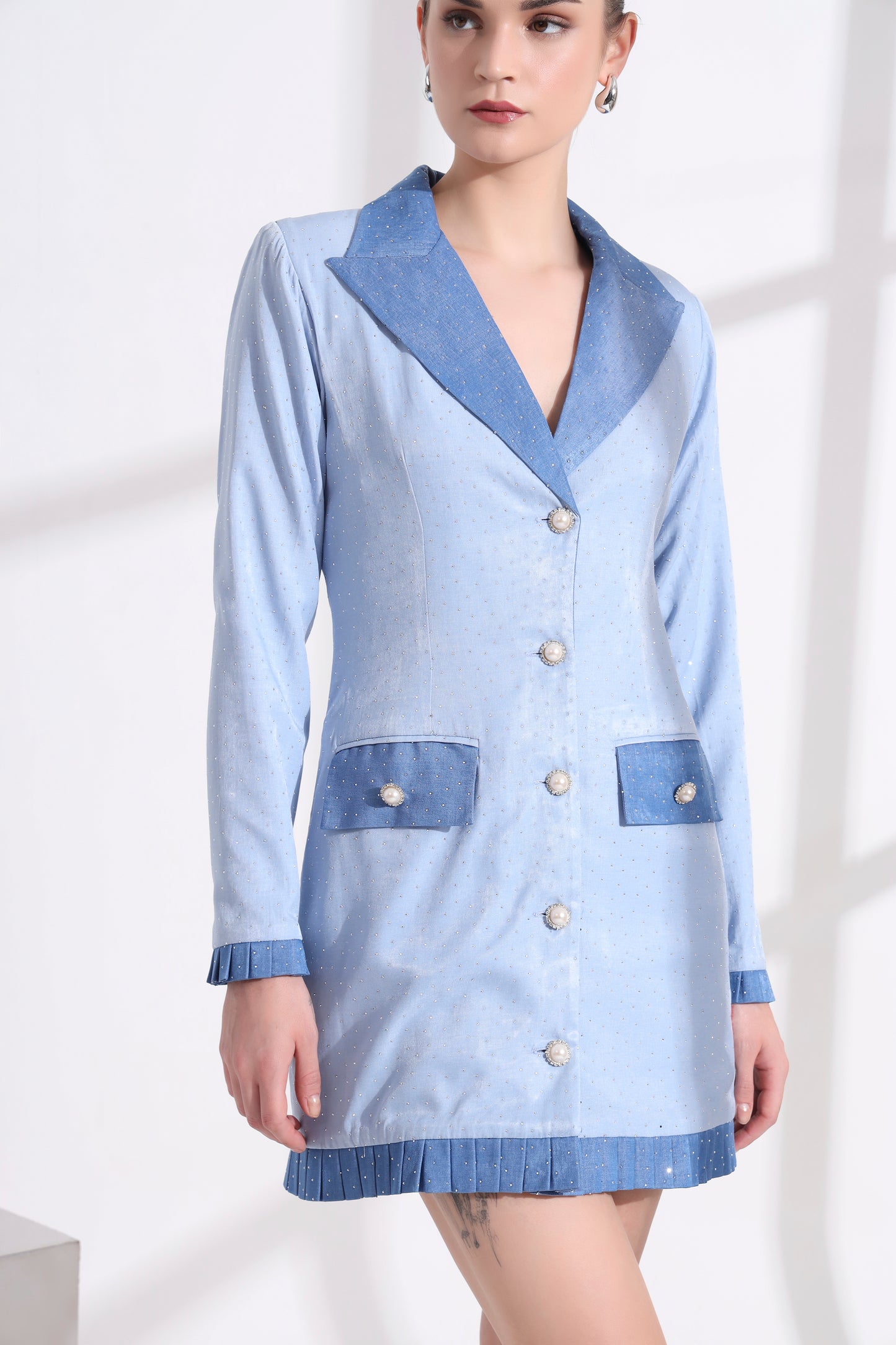 Arabella collared Dress