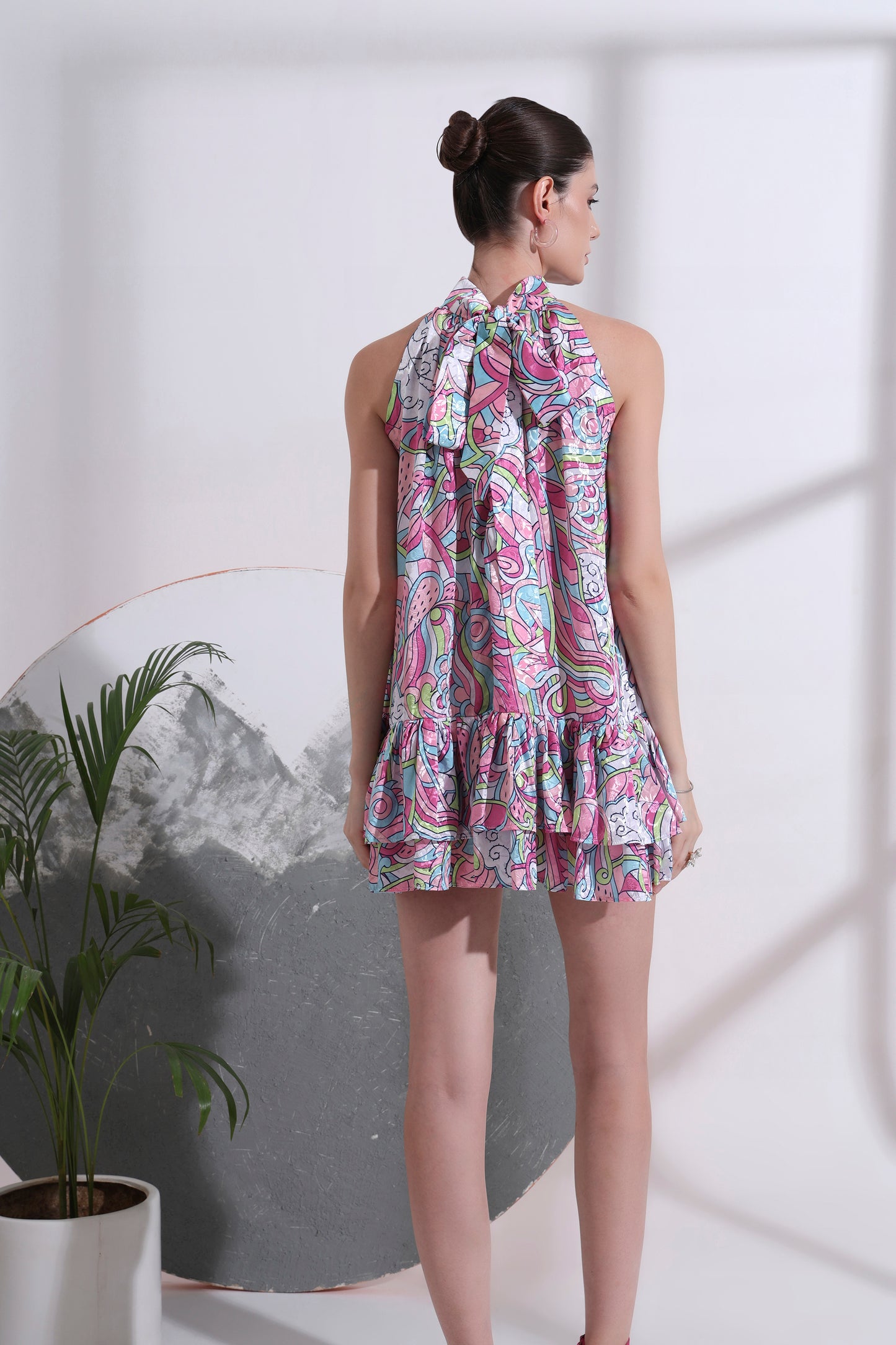 Axelle Ruffle Dress