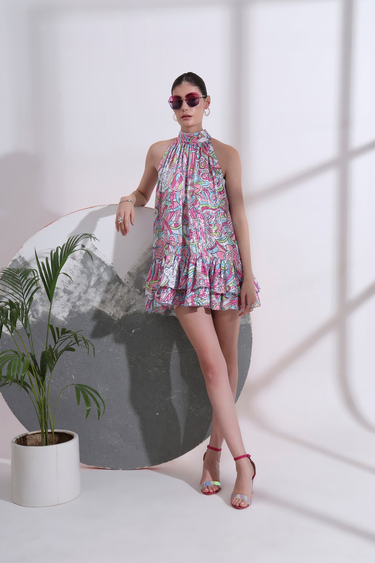 Axelle Ruffle Dress