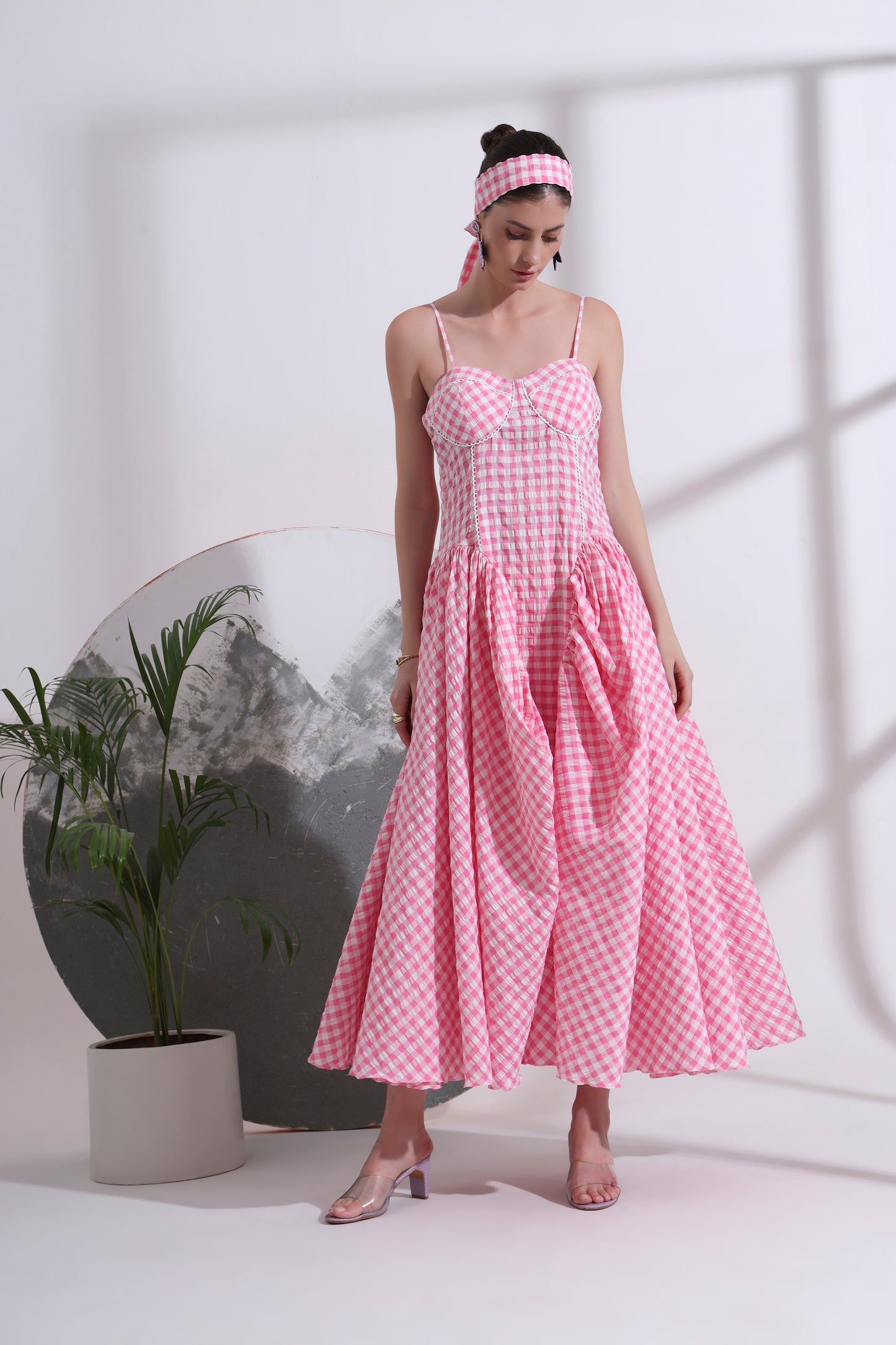 Nolwenn Gathered Maxi Dress