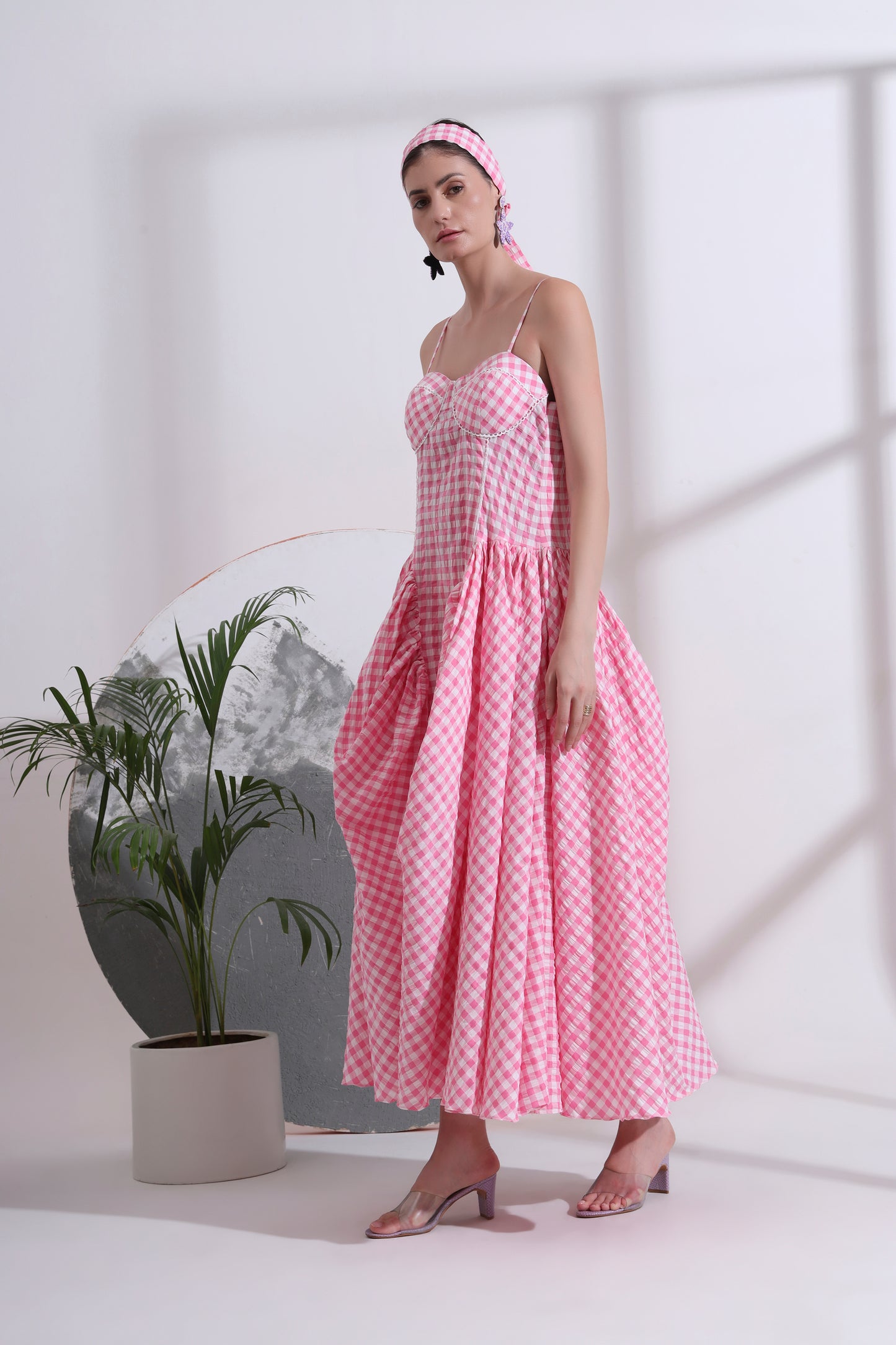 Nolwenn Gathered Maxi Dress