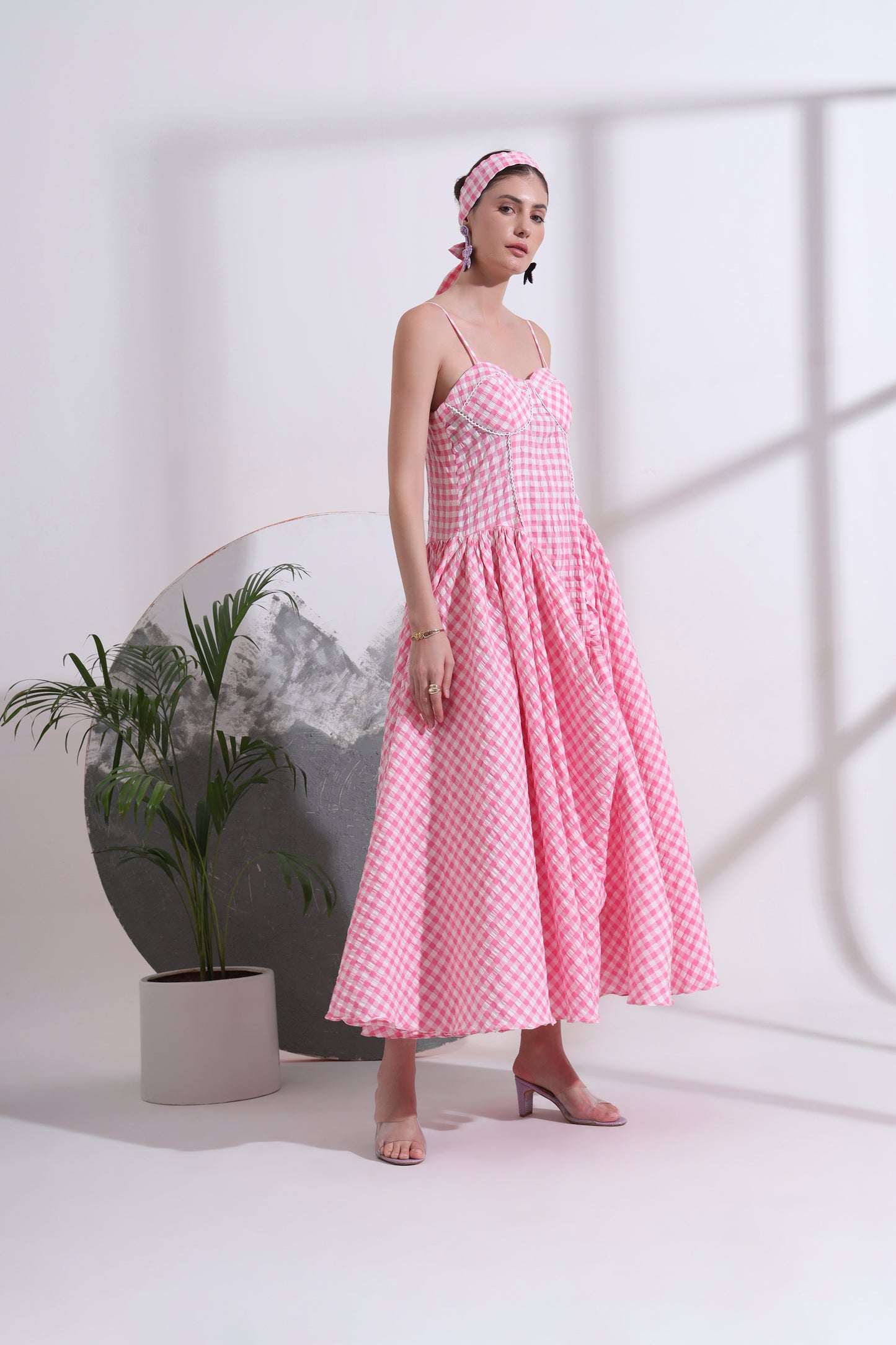 Nolwenn Gathered Maxi Dress
