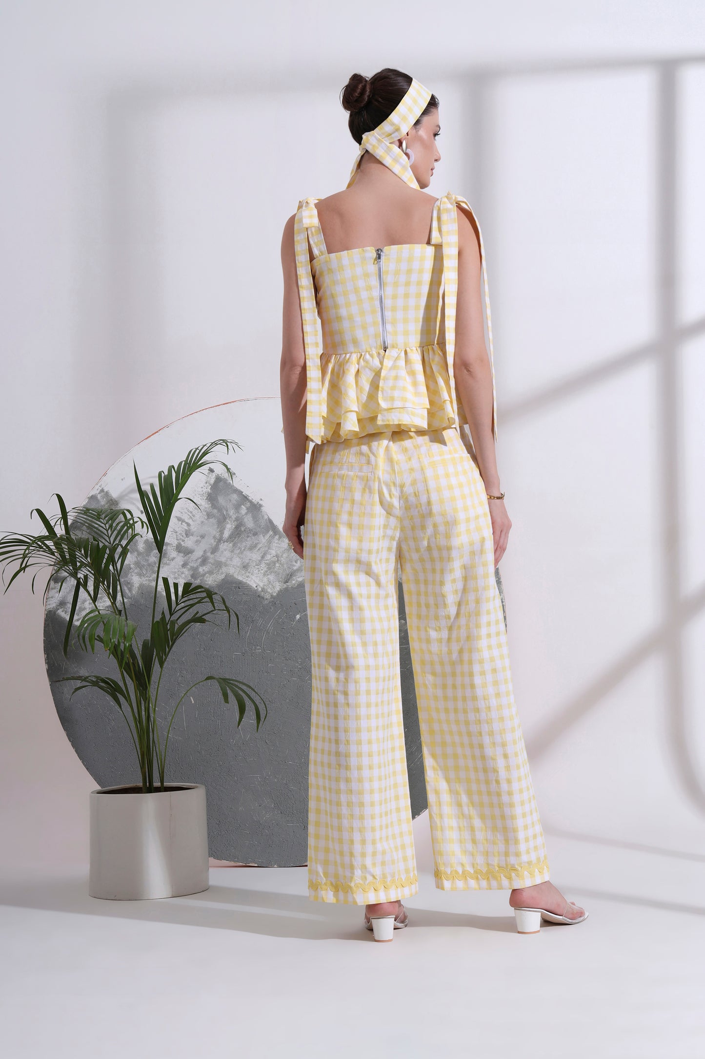 Gaelle Peplum Co-ord Set