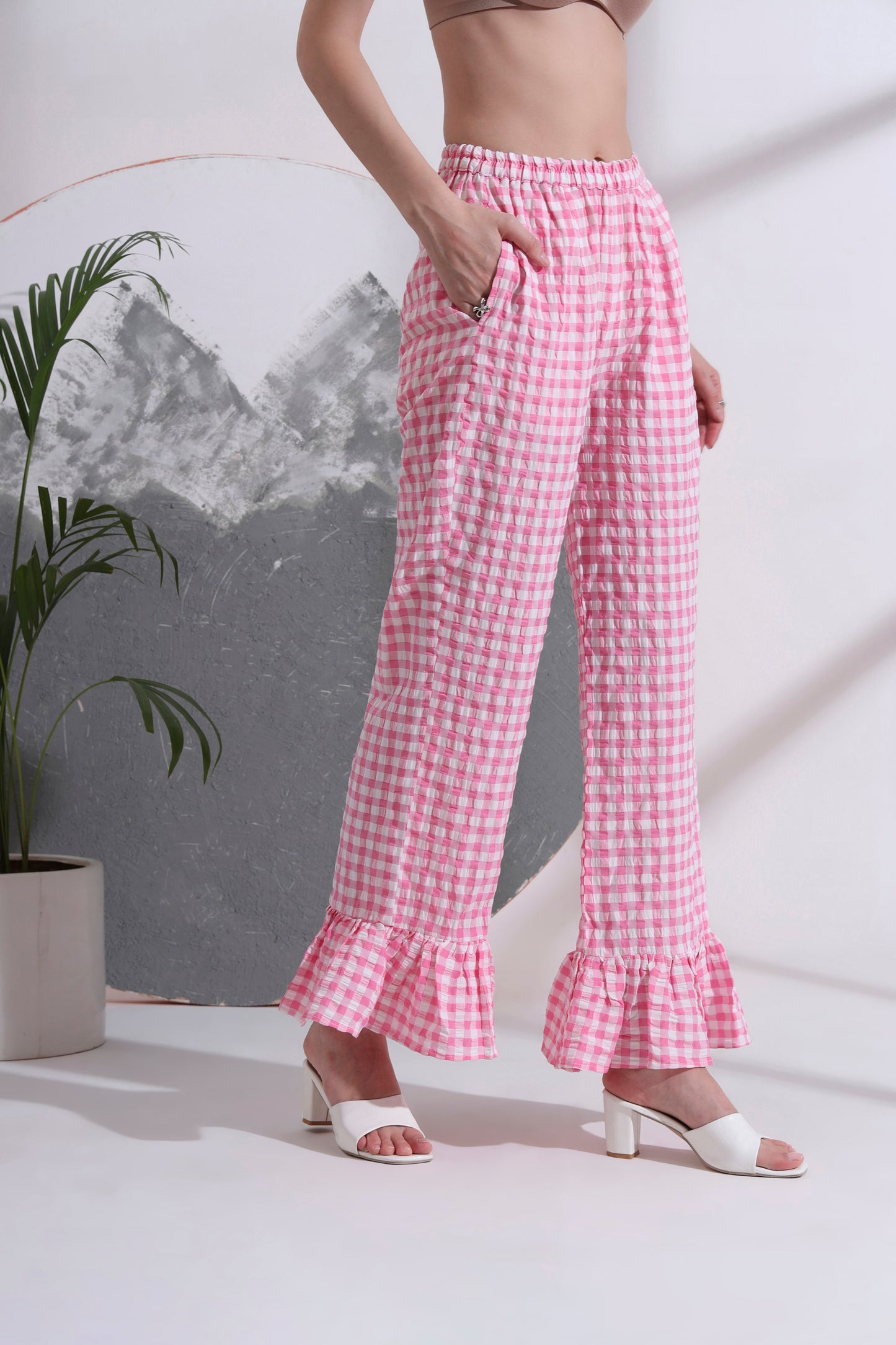 Nolwenn Crop & Flair Co-ord Set