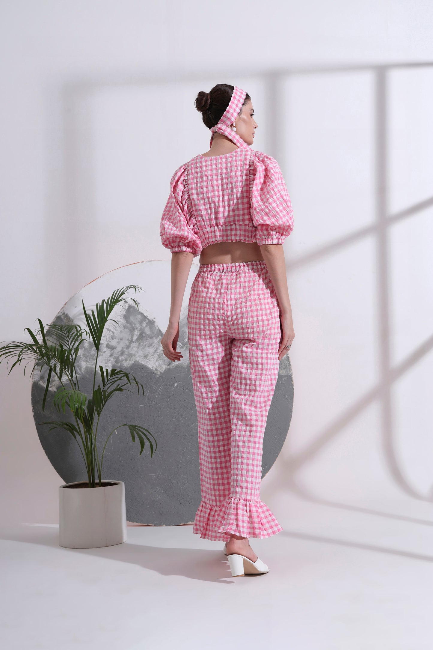 Nolwenn Crop & Flair Co-ord Set