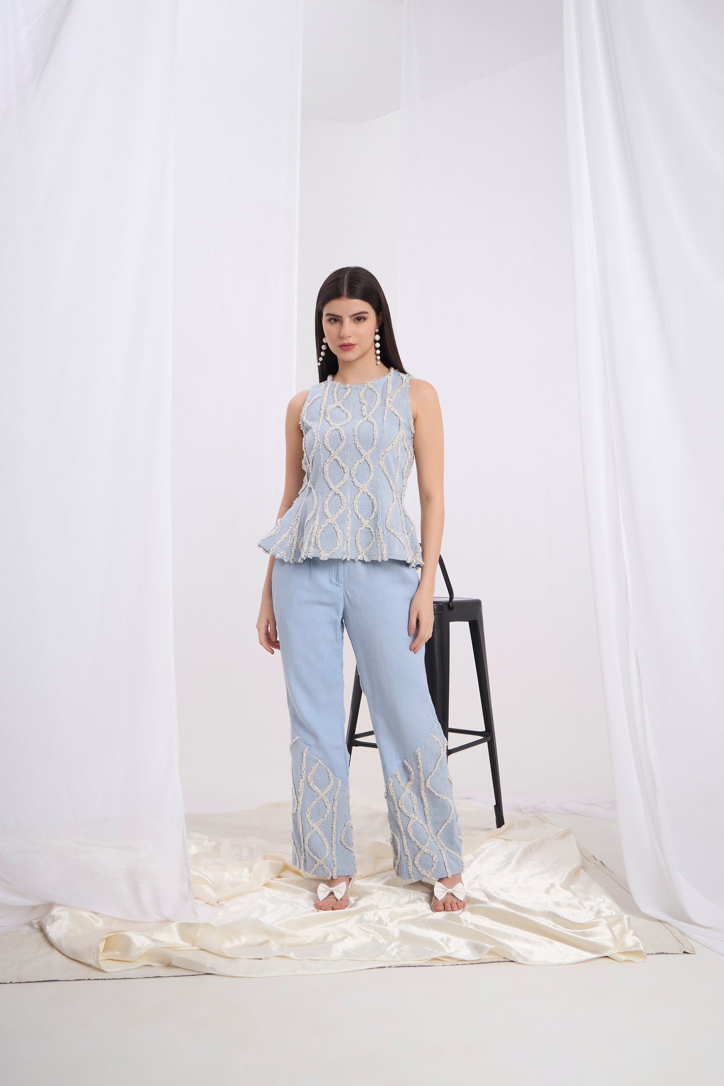 Victoria Peplum Co-ord Set