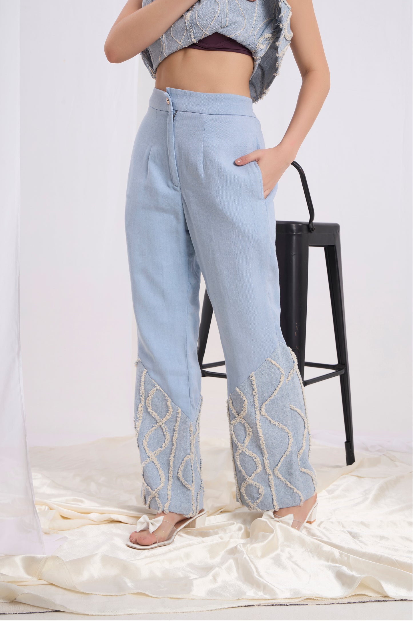 Victoria Peplum Co-ord Set