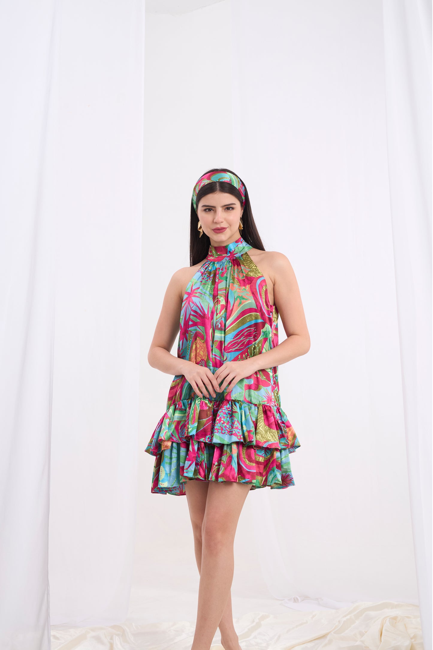 Liliana Ruffle Dress
