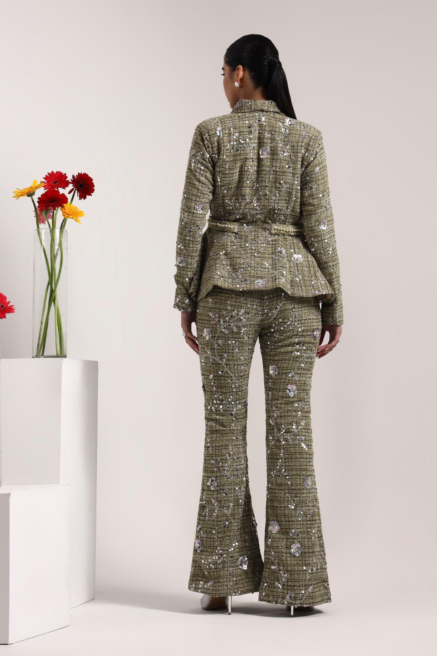 Aurélie Tweed Pants