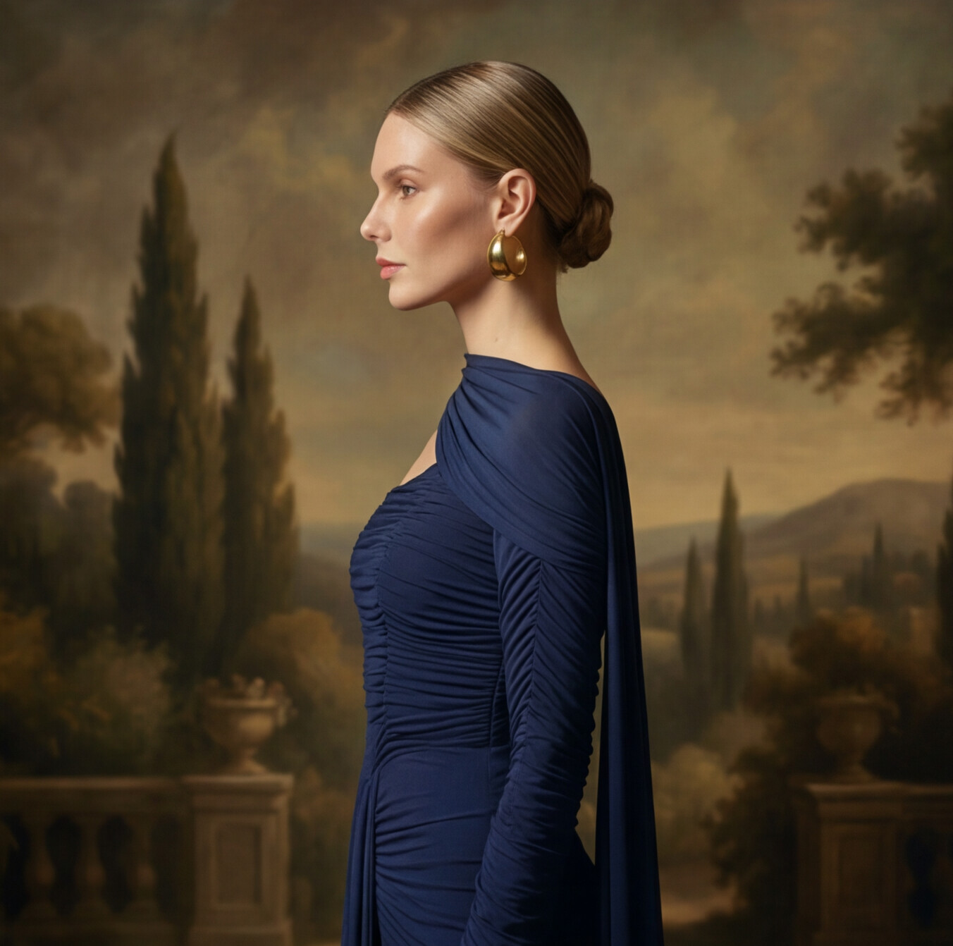 Midnight Bellini Gown