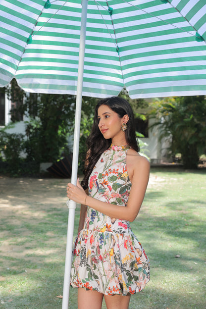 Summer Fig Balloon Dress