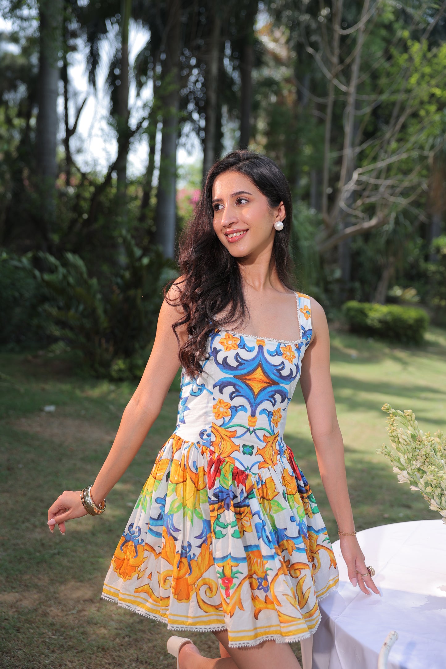 Capri Sunset Short Dress