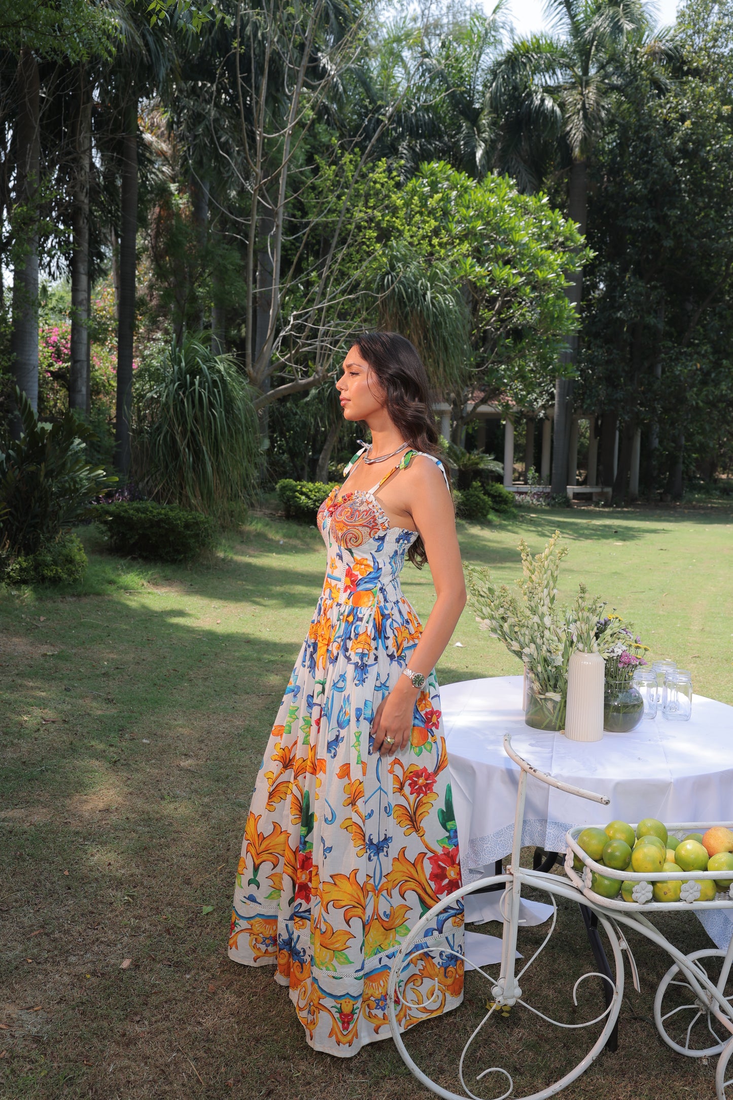 Capri Sunset Maxi Dress