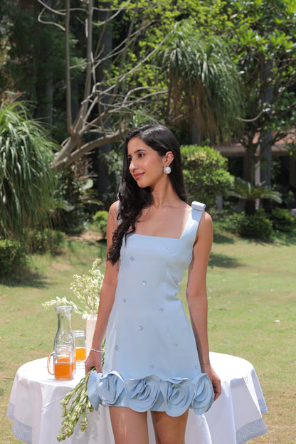 Bluebell Rosette Dress