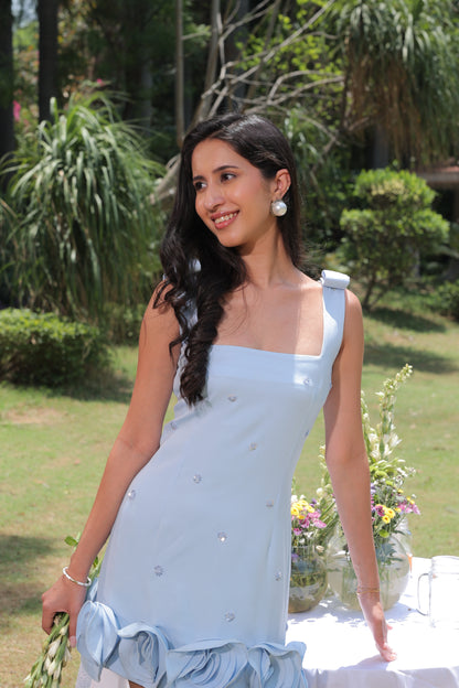 Bluebell Rosette Dress