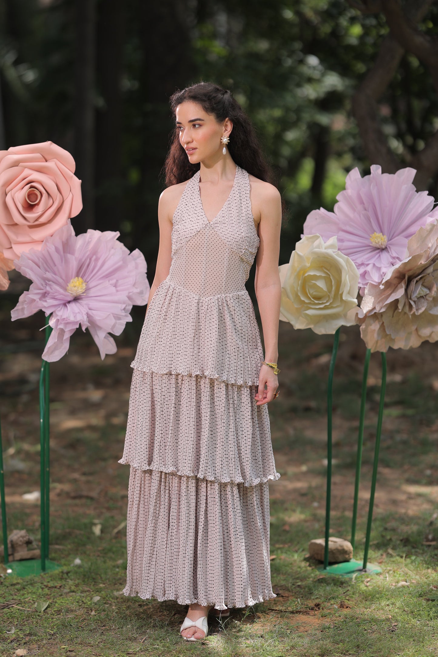 Pearl Mimosa Maxi Dress
