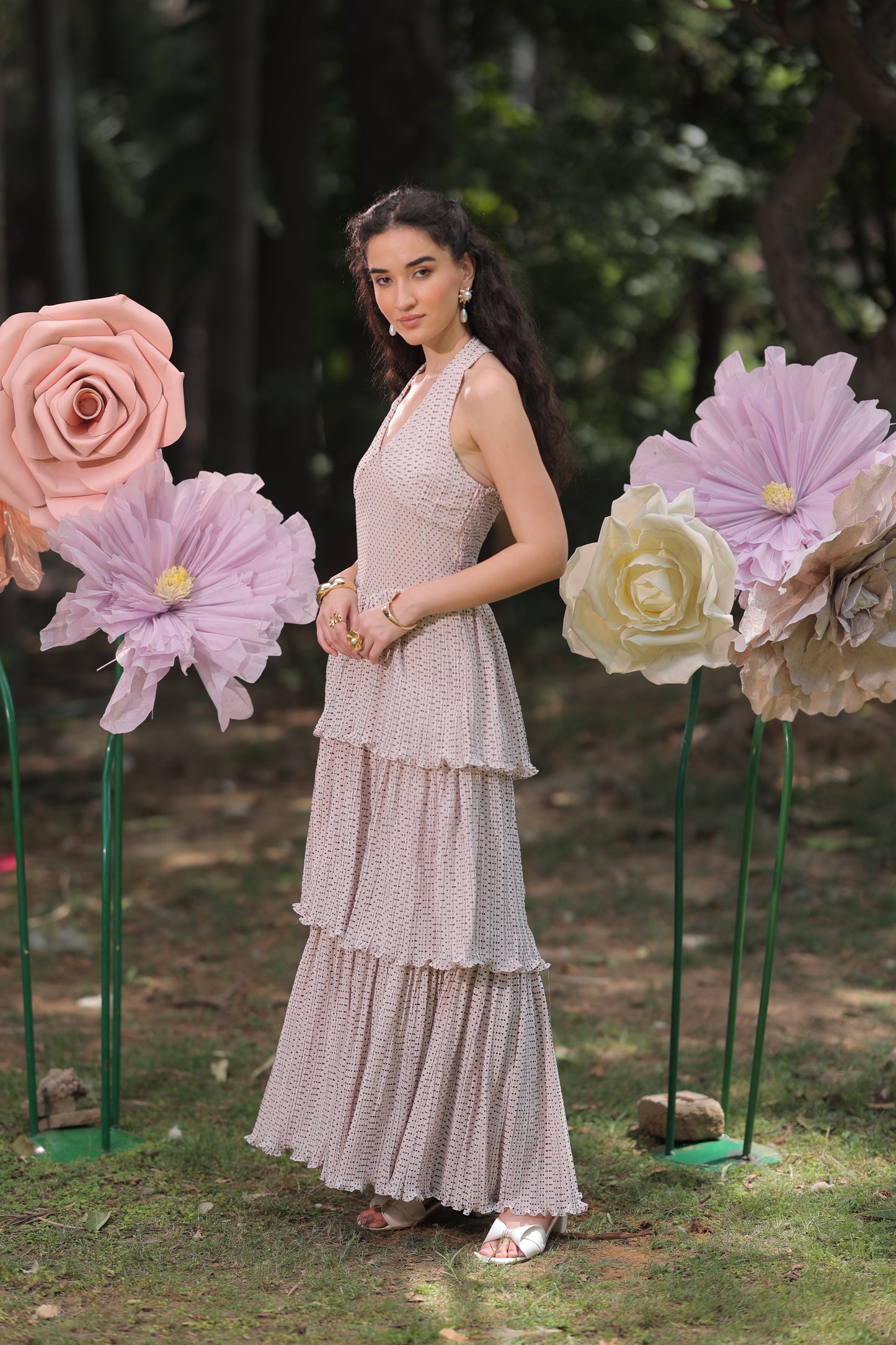 Pearl Mimosa Maxi Dress