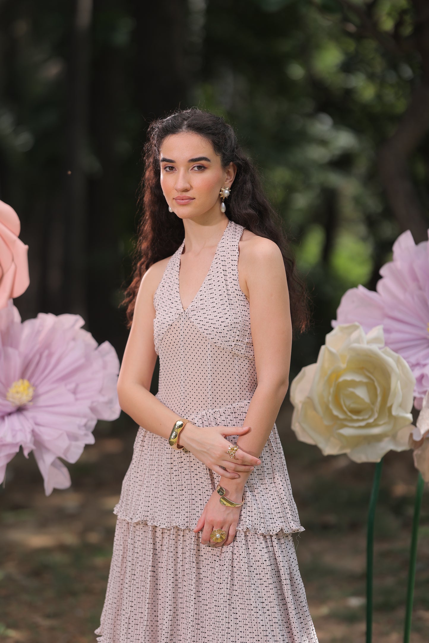 Pearl Mimosa Maxi Dress