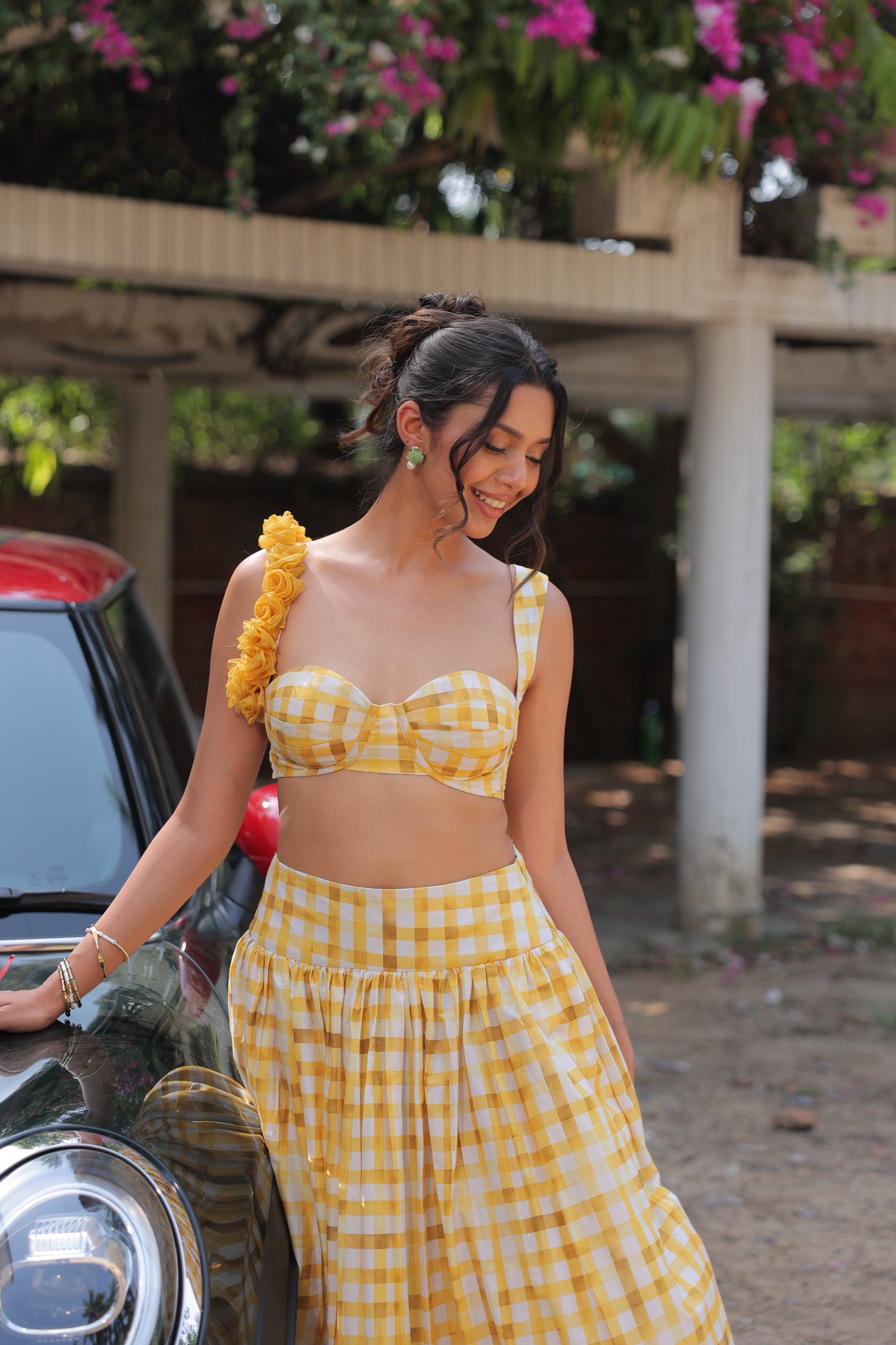 Tuscan Whisper Skirt & Top Set