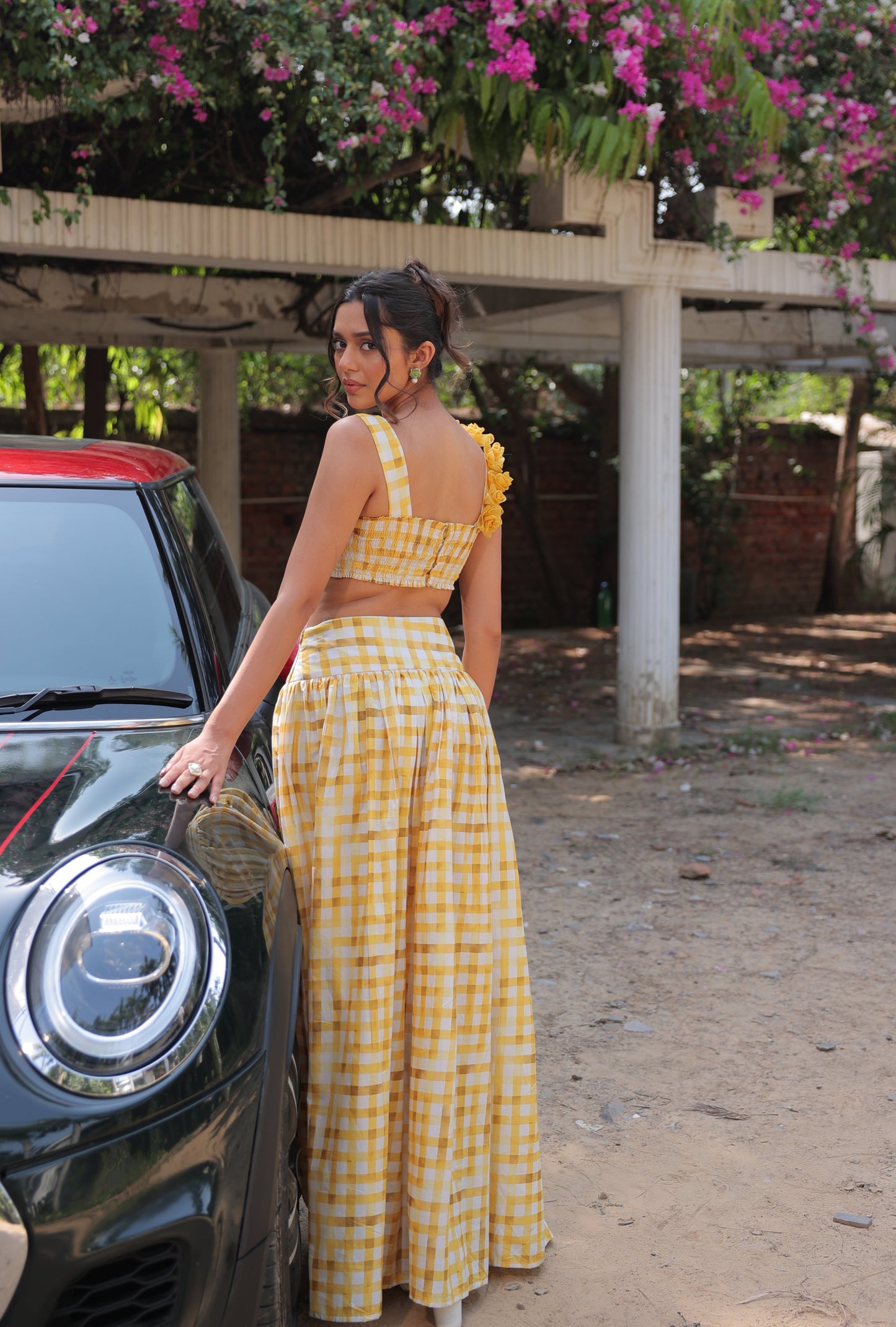 Tuscan Whisper Skirt & Top Set