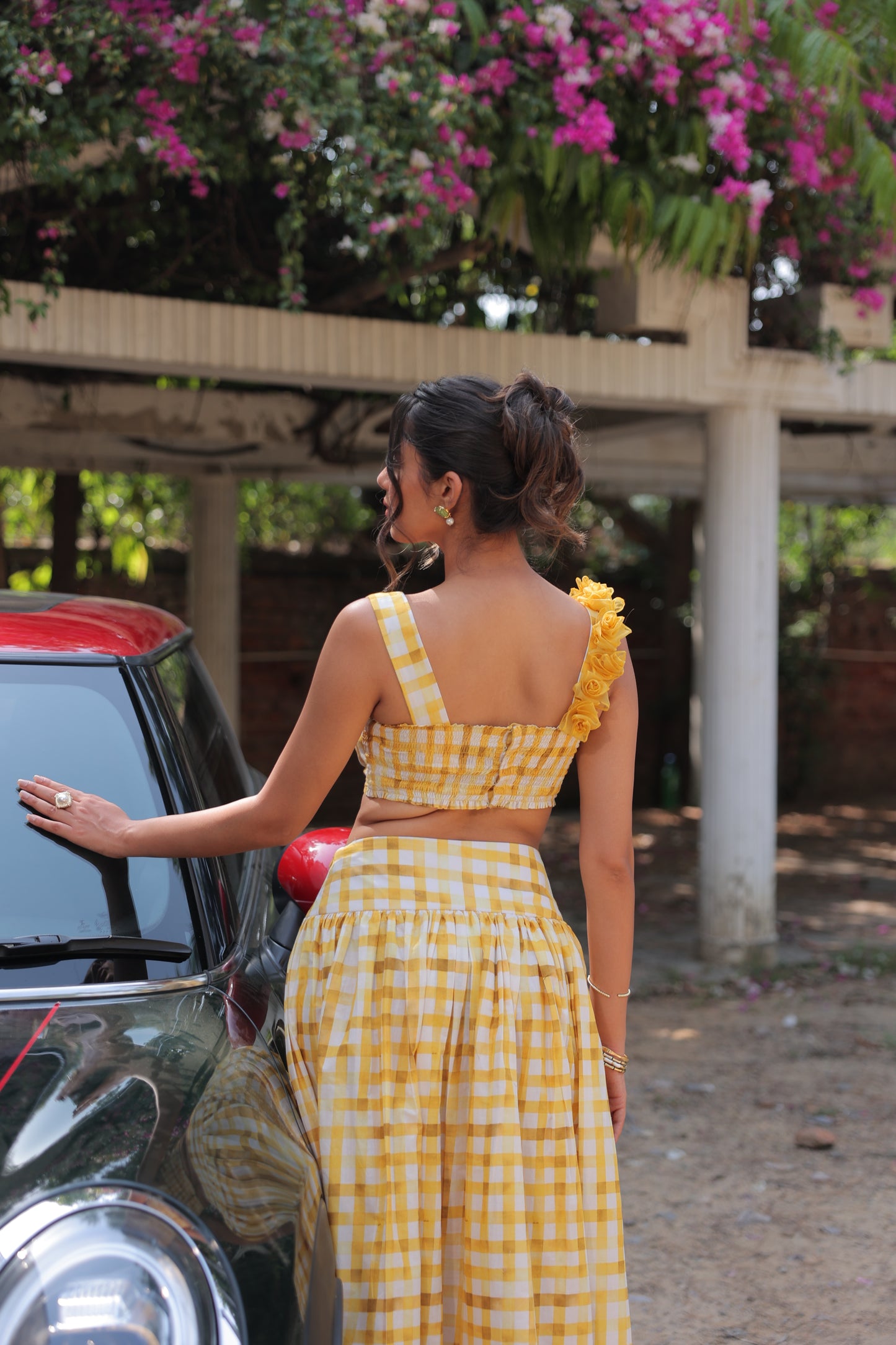 Tuscan Whisper Skirt & Top Set