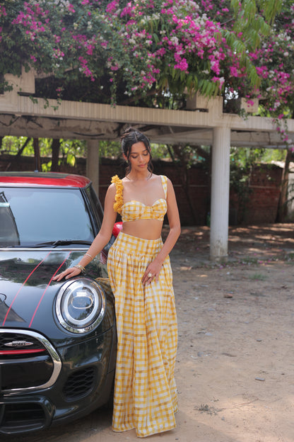 Tuscan Whisper Skirt & Top Set