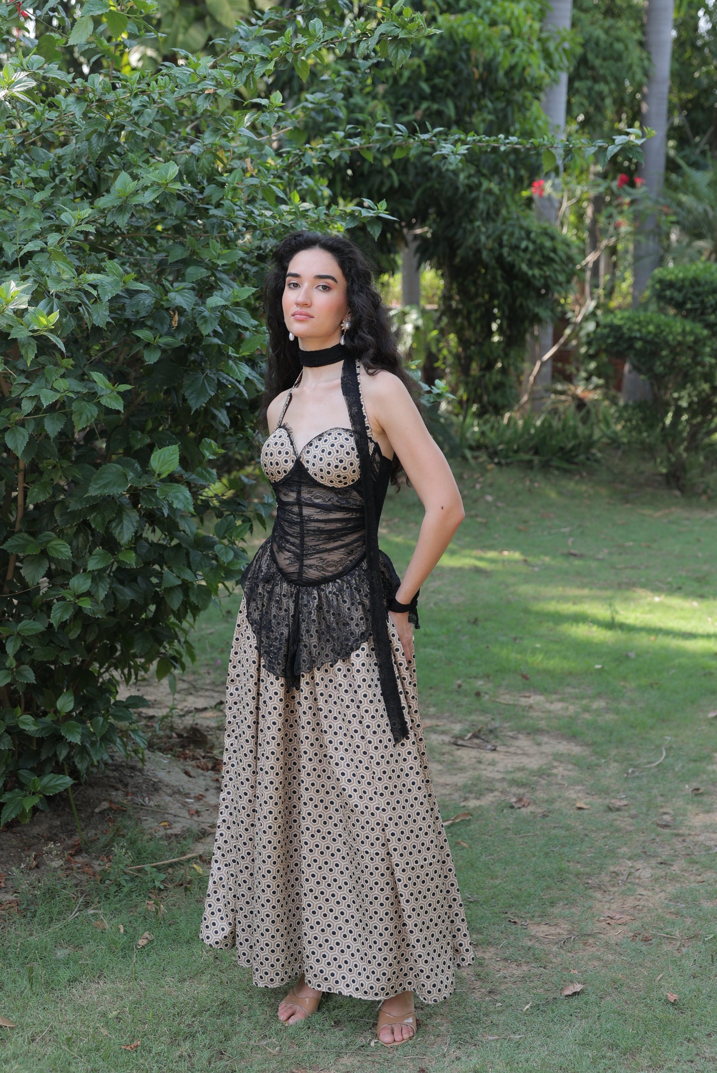 Orchid Table Maxi Dress
