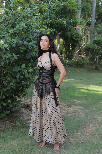 Orchid Table Maxi Dress