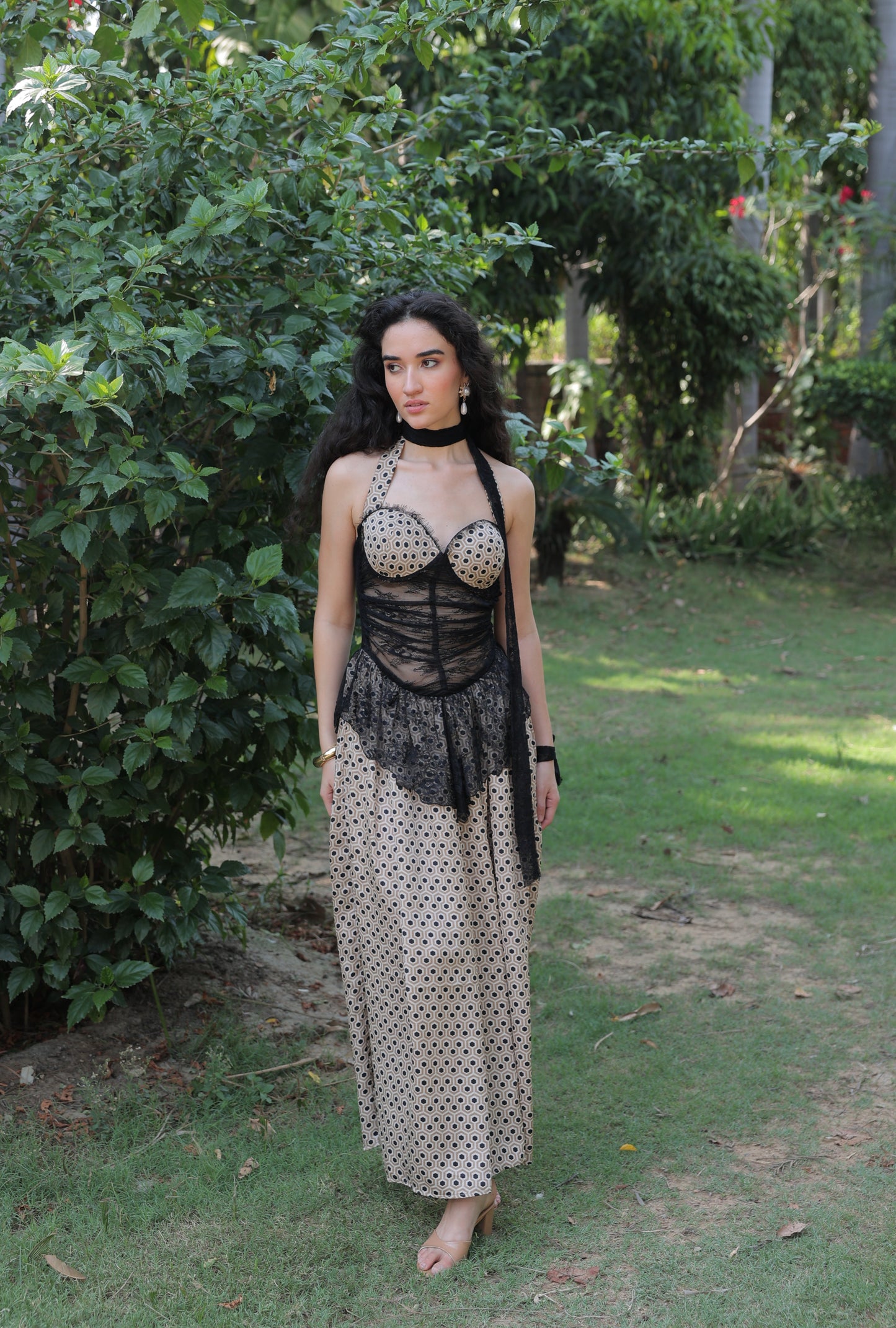 Orchid Table Maxi Dress