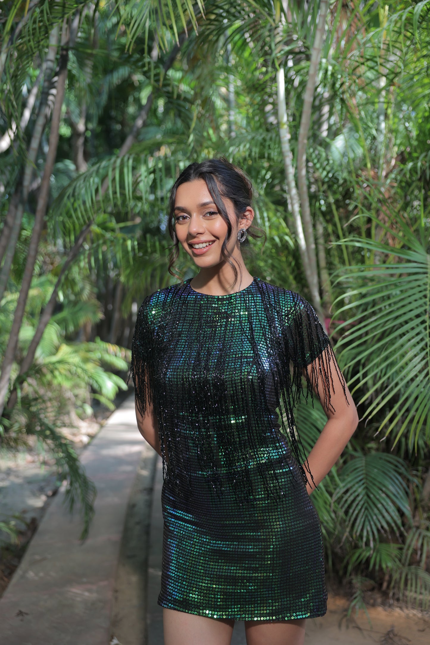 Emerald Dusk Dress