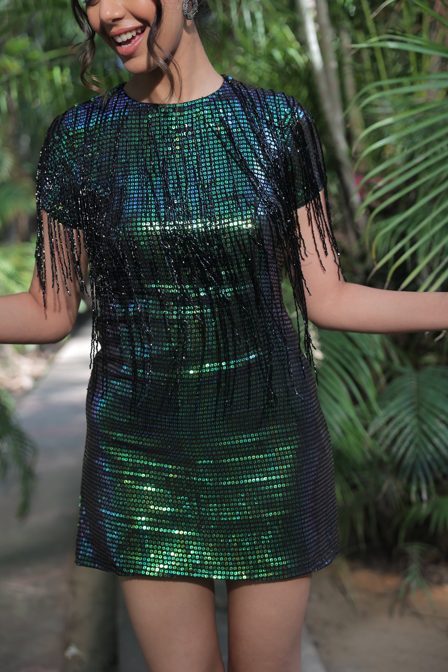 Emerald Dusk Dress