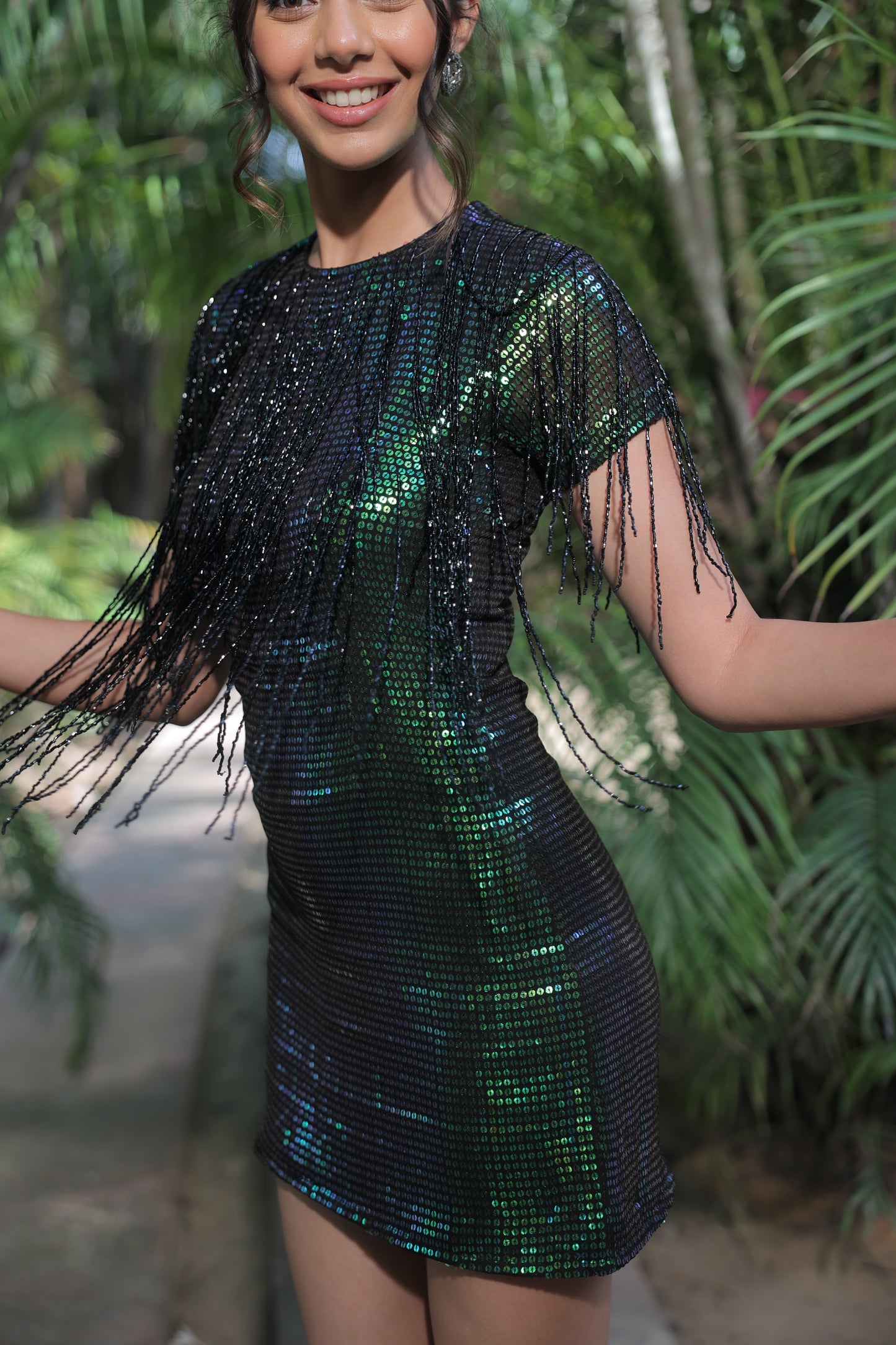 Emerald Dusk Dress