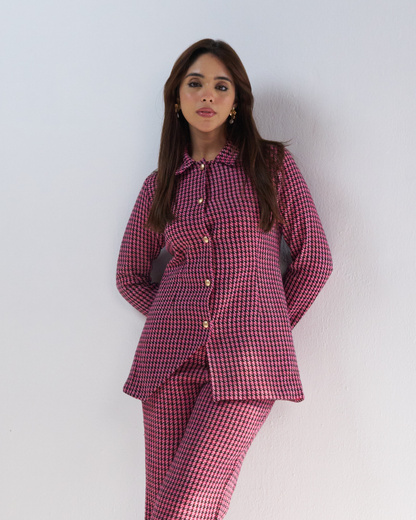 Olivia Houndstooth Jacket