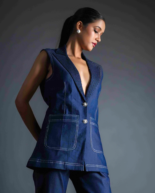 Charlie Embellished Denim Jacket