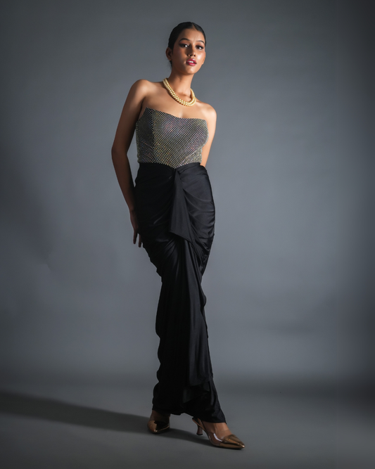 Chiara Tube Rhinestone Dress