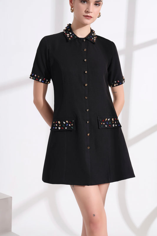 Paloma half sleeve Dress